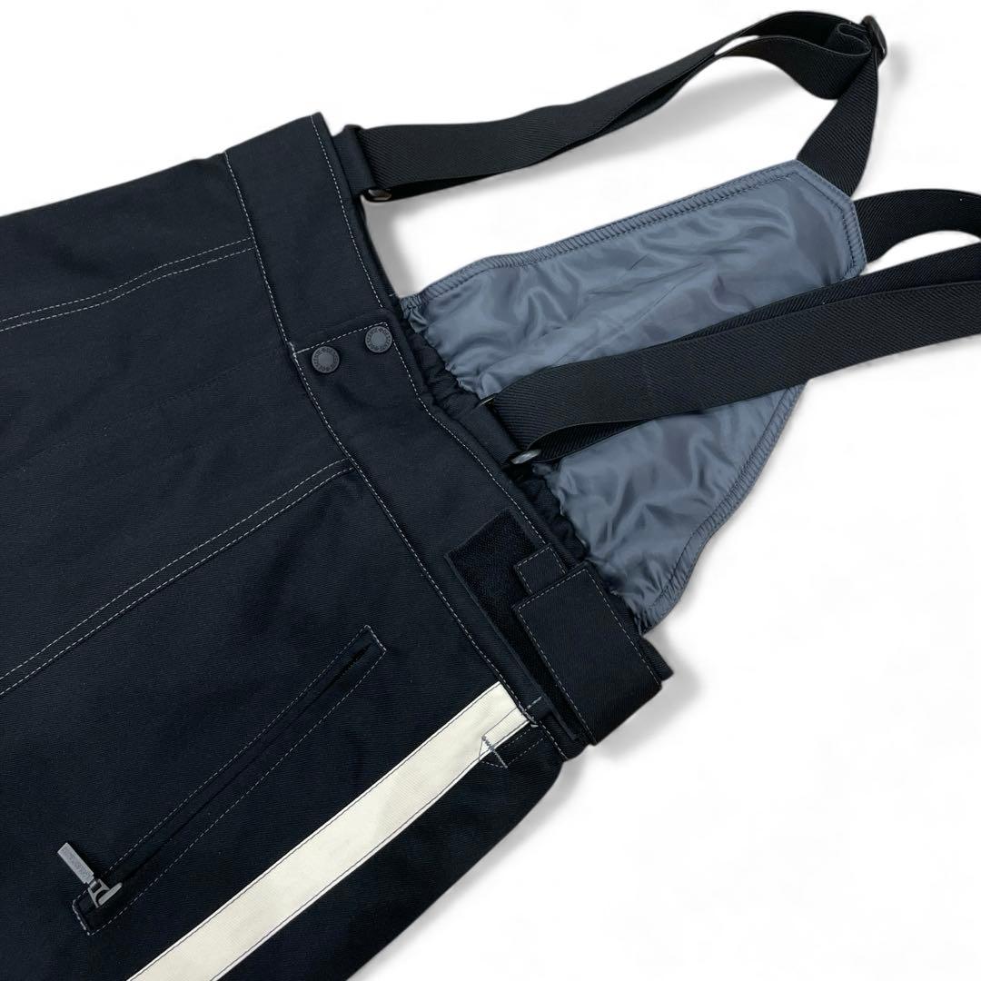 デサント　M　スキー　スノーボード　ウェア　上下セット　ブラック　オフホワイト