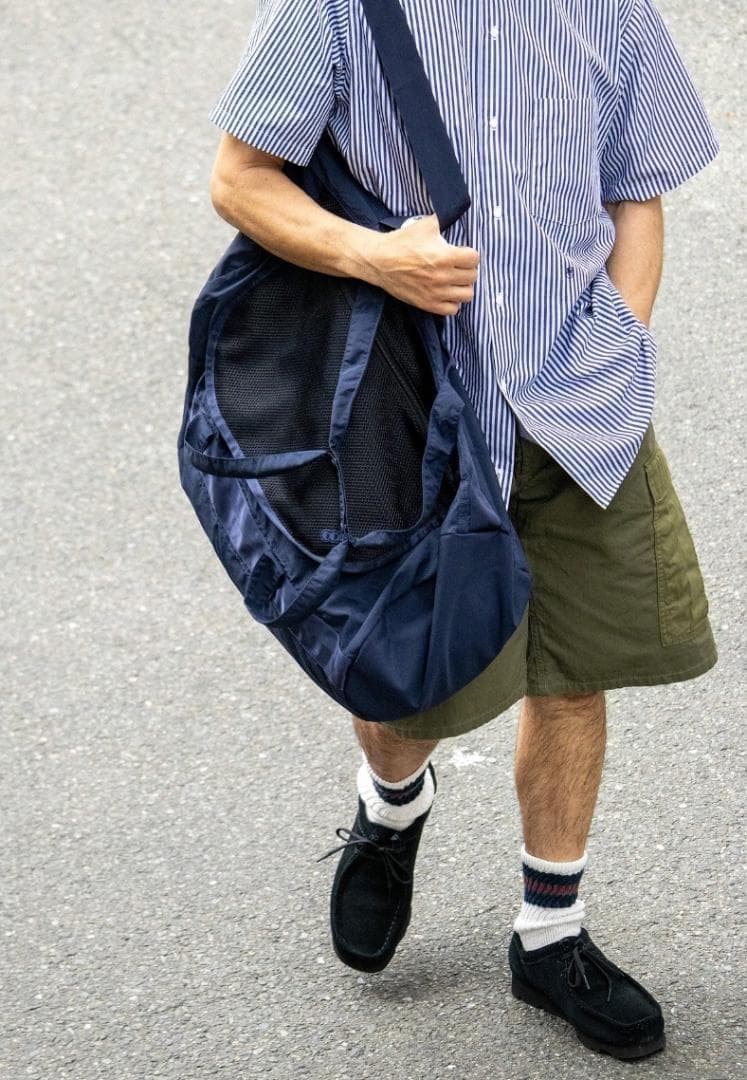 未使用 ナナミカ Surf Camp Duffel ダッフルバッグ ネイビー