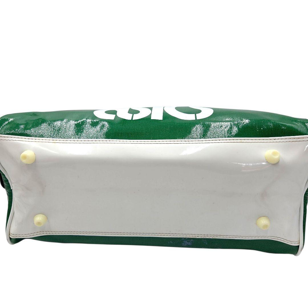 入手困難 80's 90's●ASICS y2k エナメルバッグ ヴィンテージ