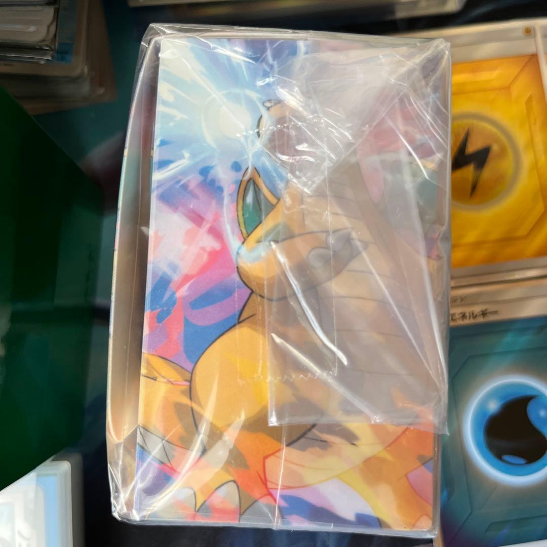未開封デッキケース ワタルとカイリュー 基本水エネルギー 基本雷エネルギー sr