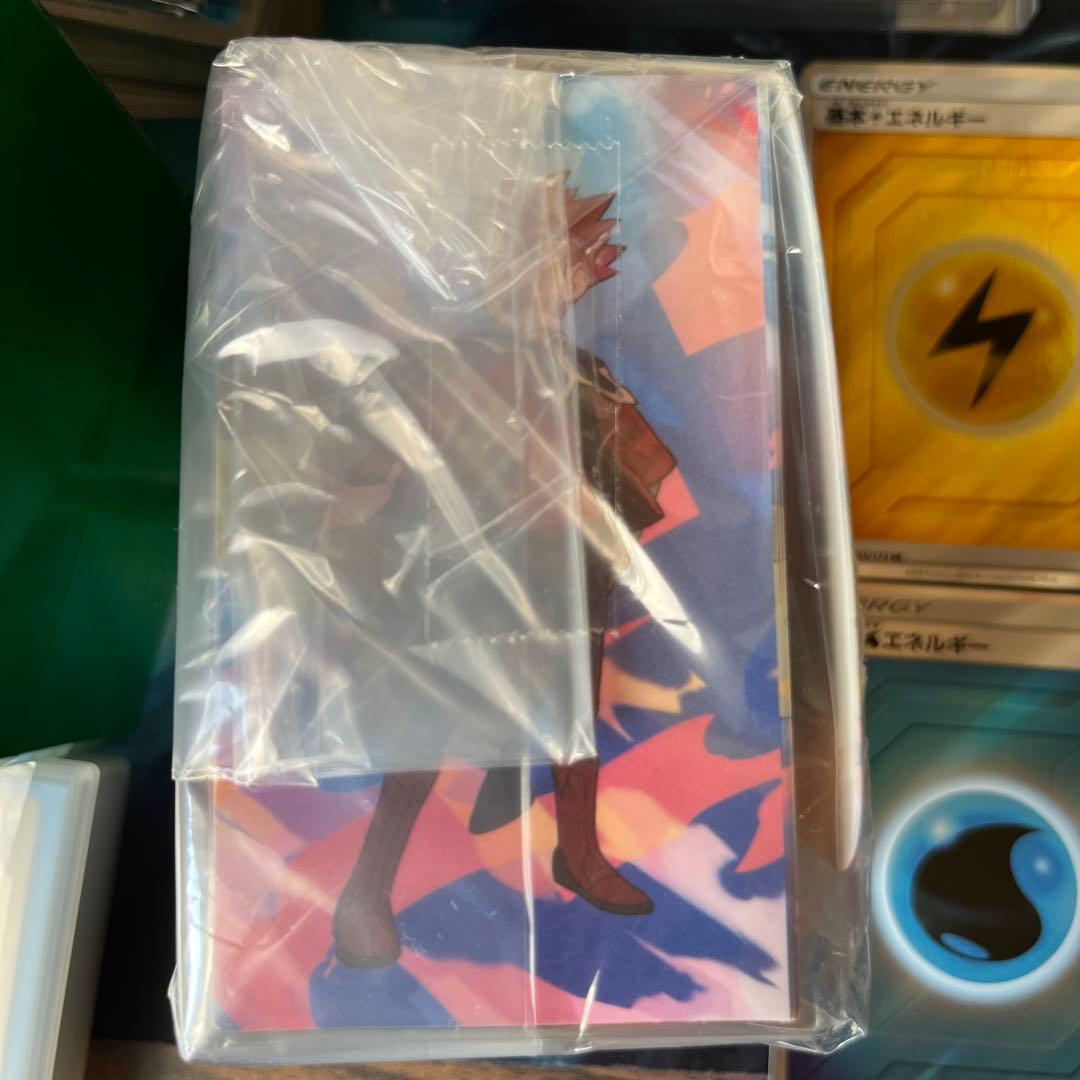 未開封デッキケース ワタルとカイリュー 基本水エネルギー 基本雷エネルギー sr