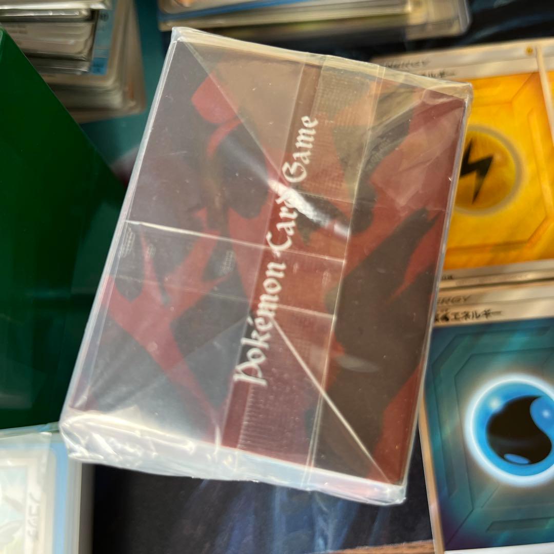 未開封デッキケース ワタルとカイリュー 基本水エネルギー 基本雷エネルギー sr