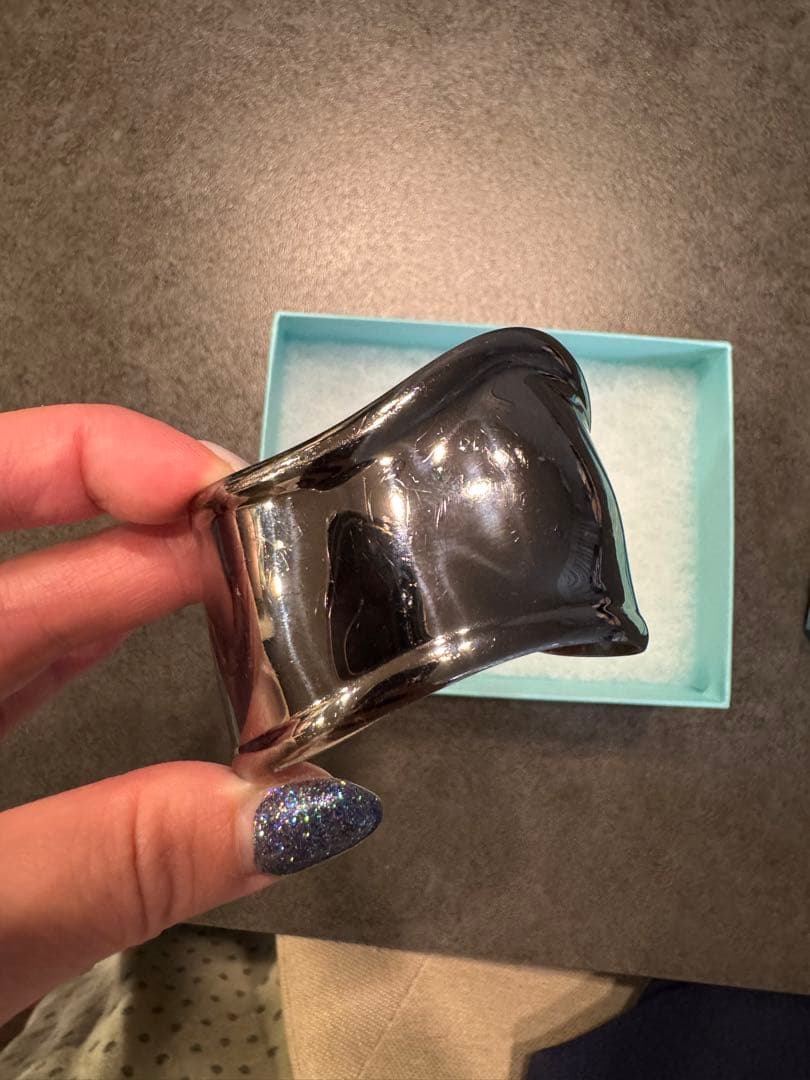 Tiffany & Co. ボーンカフ　ルテニウム