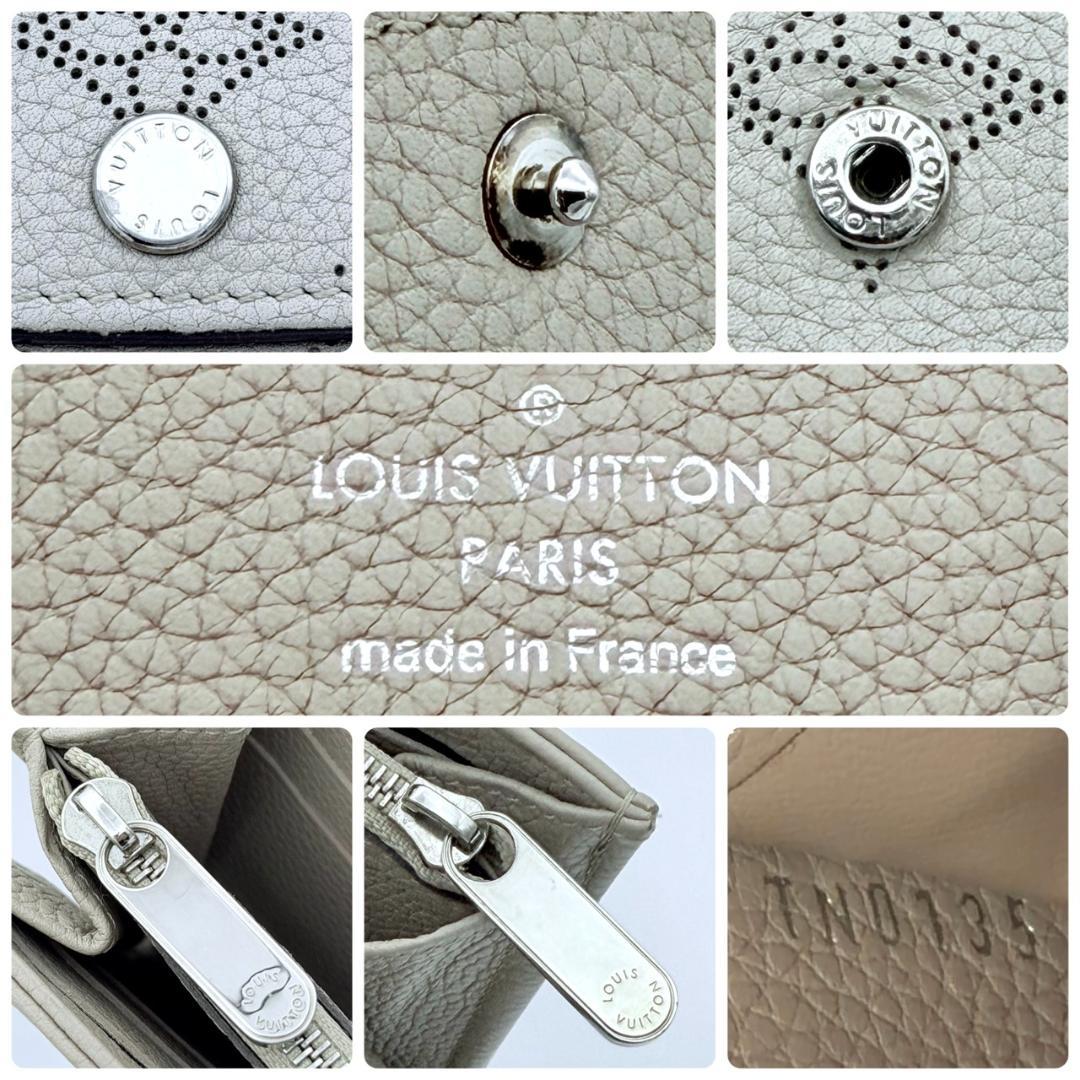 ルイヴィトン マヒナ ポルトフォイユ イリス ガレ 二つ折り長財布