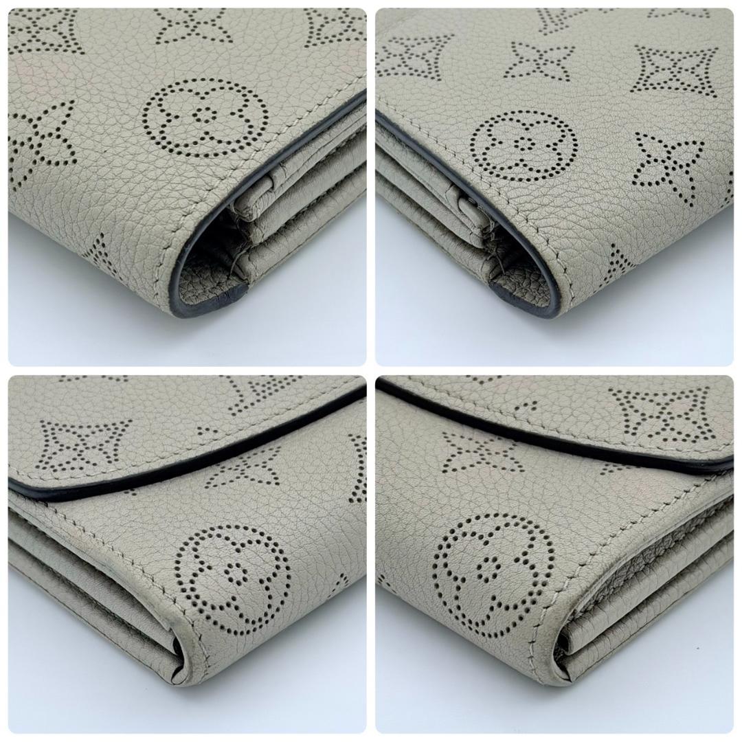 ルイヴィトン マヒナ ポルトフォイユ イリス ガレ 二つ折り長財布