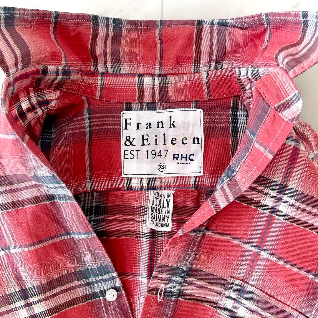 美品 フランク&アイリーン EILEEN ロンハーマン別注 スキッパーシャツ