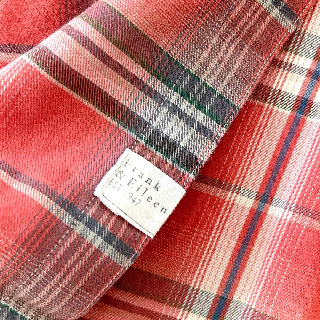 美品 フランク&アイリーン EILEEN ロンハーマン別注 スキッパーシャツ