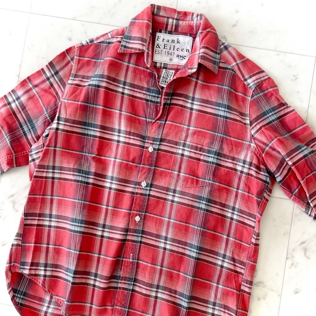 美品 フランク&アイリーン EILEEN ロンハーマン別注 スキッパーシャツ
