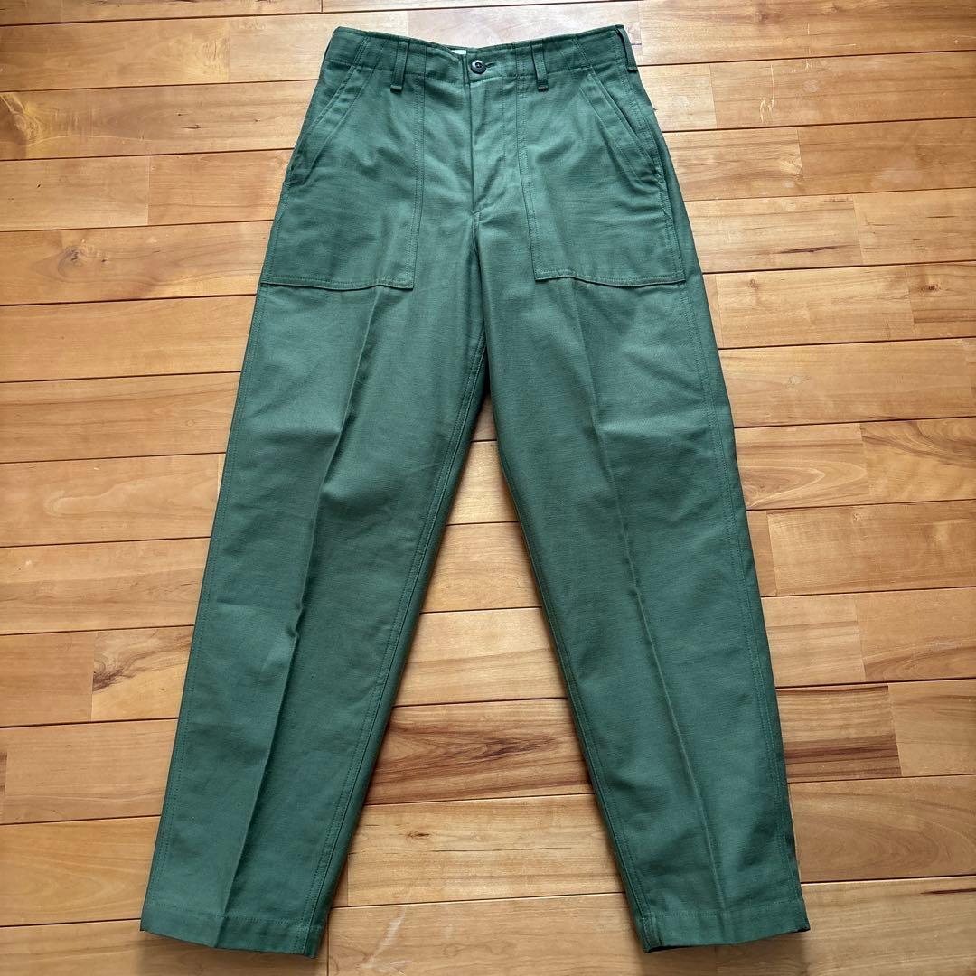 THE SHINZONE ベイカーパンツ オリーブグリーン