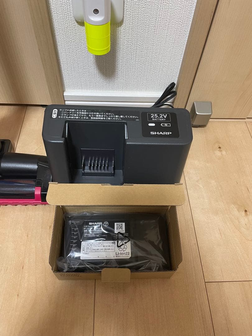 バッテリー新品 シャープ SR7 掃除機 AR HR FR SHARP