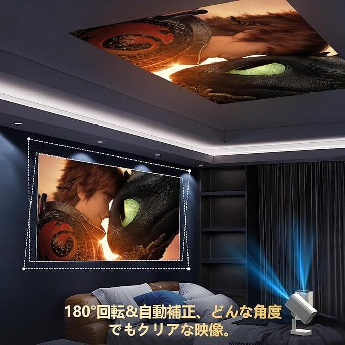 新品未開封 4K対応 プロジェクター Wi-Fi 6 Bluetooth 5.3