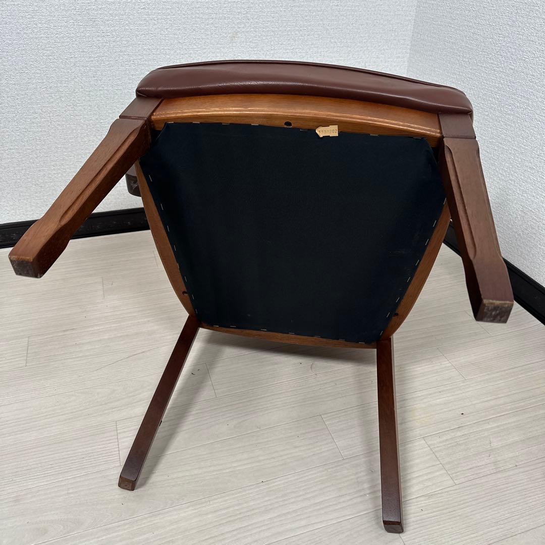 マルニ木工 地中海シリーズ 本革チェア ダイニングチェア アームチェア ※i4※