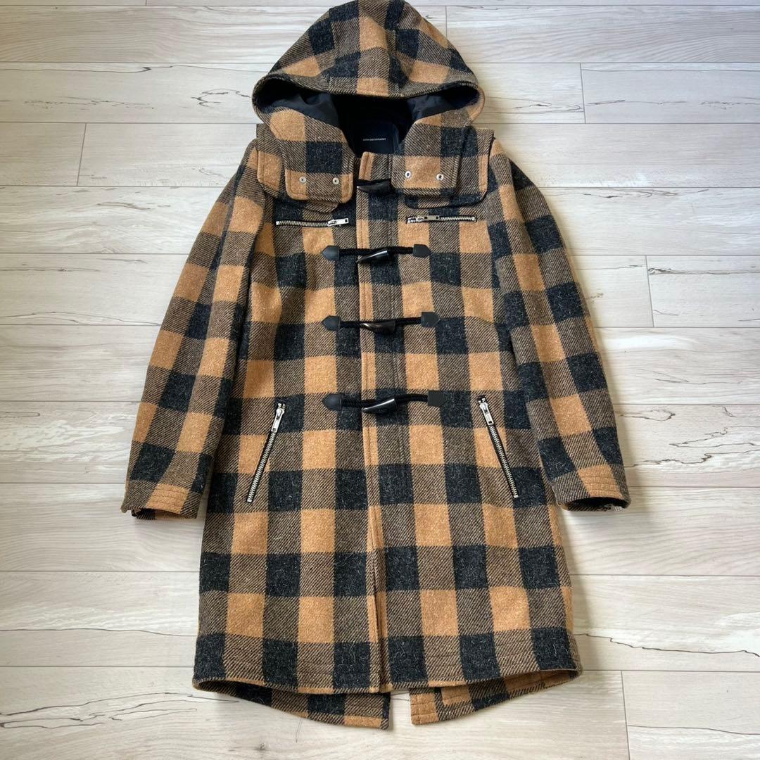 Moonage Devilment ウール ダッフルコート サイズ46 チェック