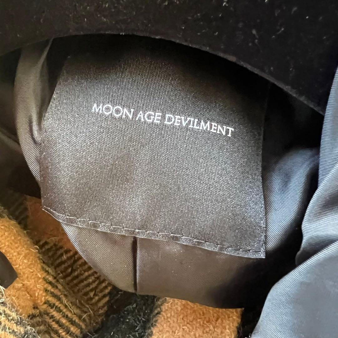 Moonage Devilment ウール ダッフルコート サイズ46 チェック