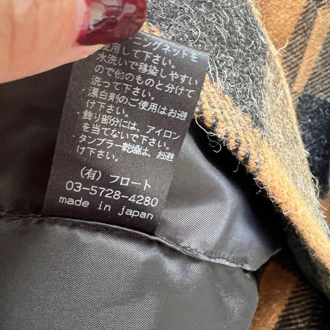 Moonage Devilment ウール ダッフルコート サイズ46 チェック