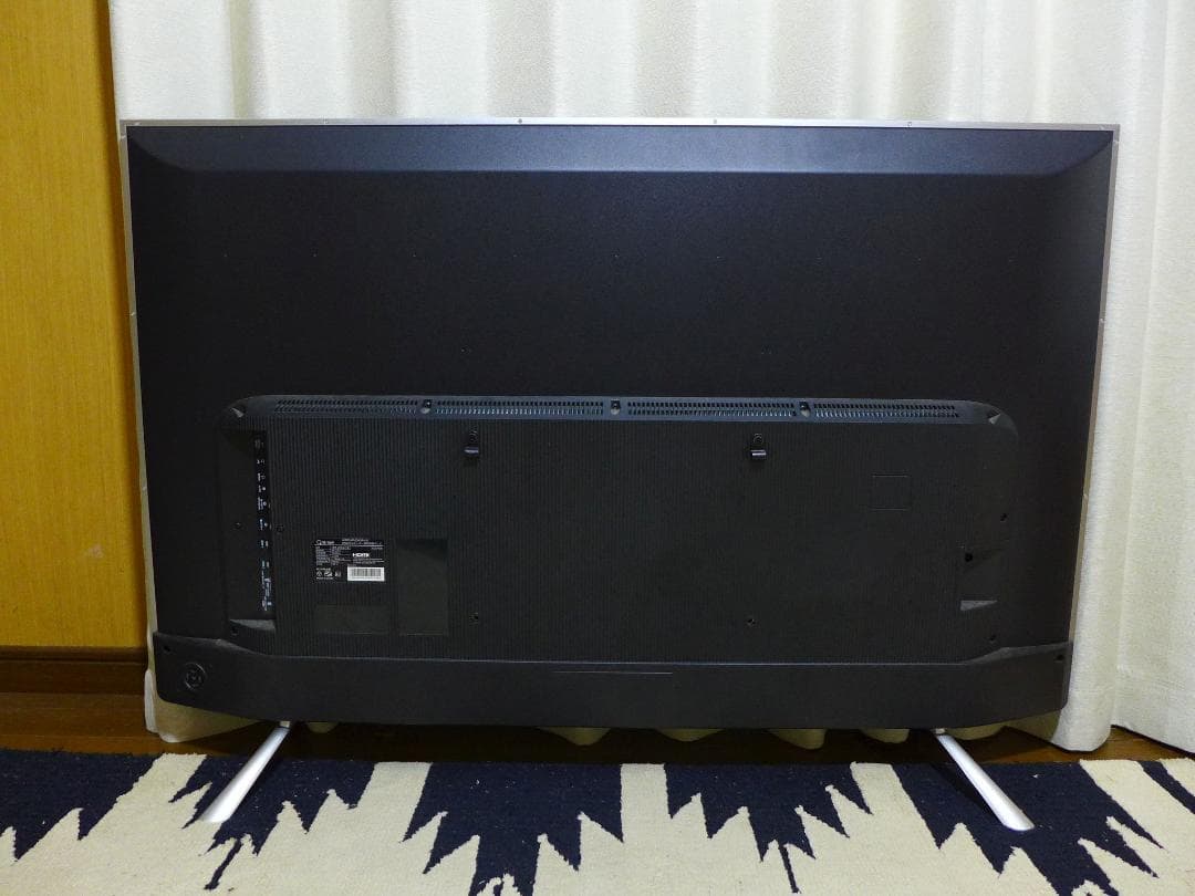 新品未使用49インチ山善4KテレビONKYOスピーカー搭載QRT-49W