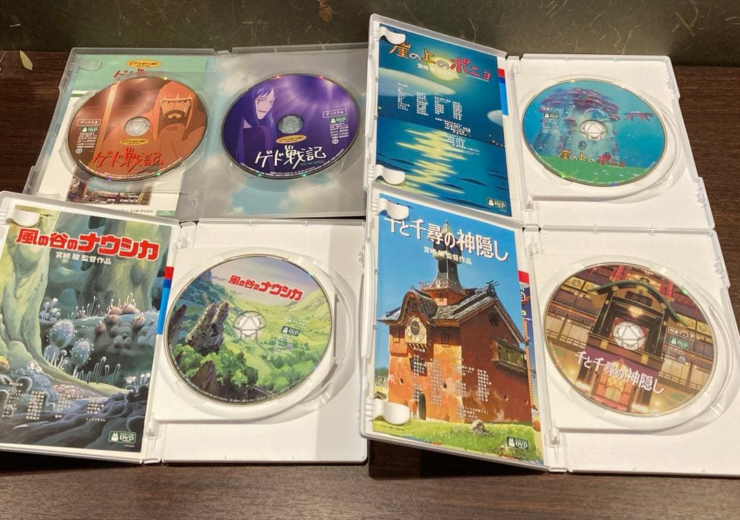 ジブリDVD特典ディスク8枚　新品２枚含む(１１４)
