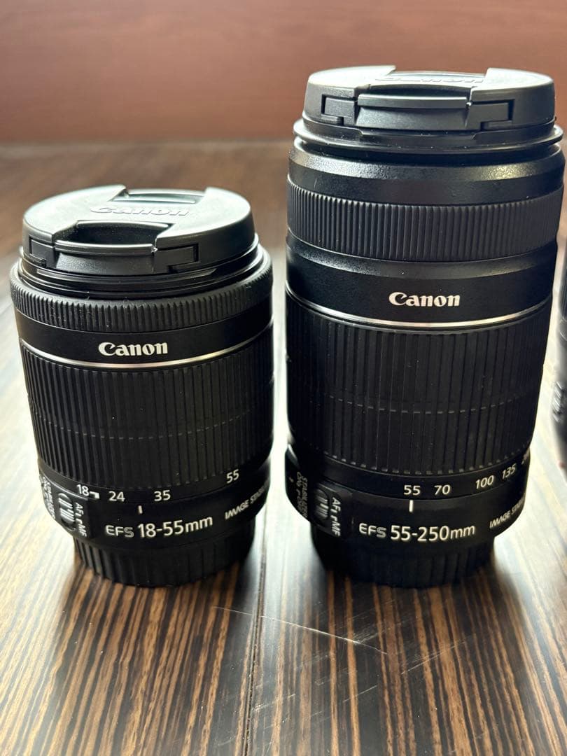 Canon EOS Kiss X7 レンズ3本セット　 80-300レンズ付き