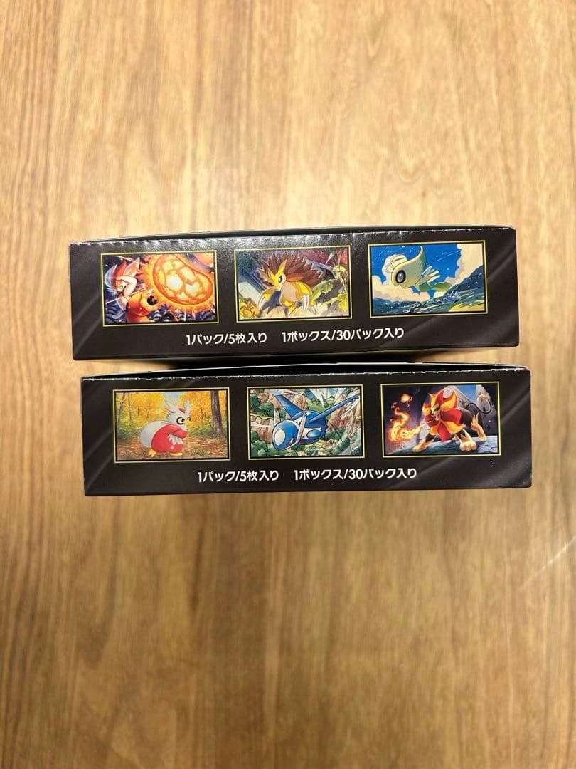 ポケモンカード メガブレイブ1BOX メガシンフォニア1BOX シュリンクなし