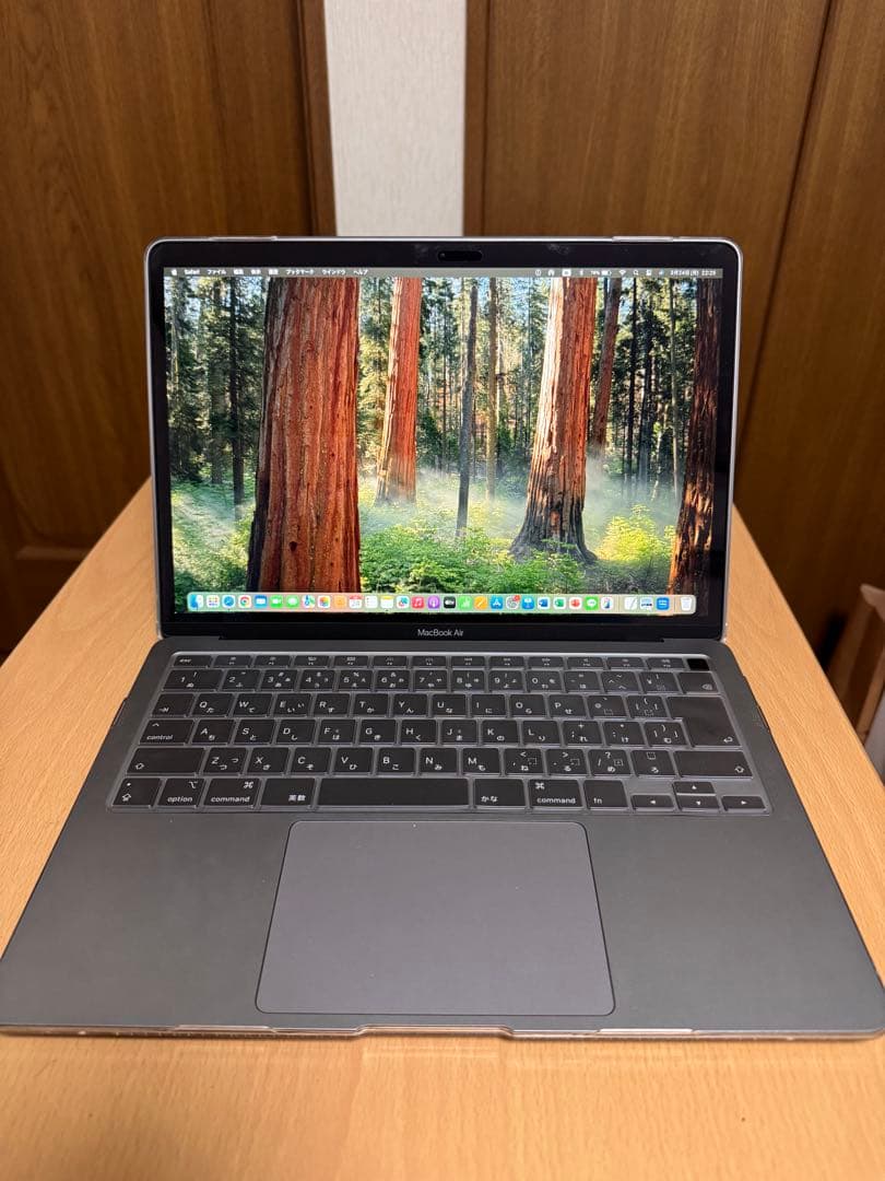 【超美品!!】MacBook Air M1 2020 クリアケース フィルム付き