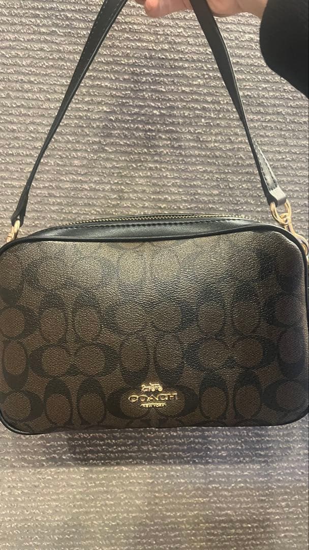 COACH ミニショルダーバッグ ブラック