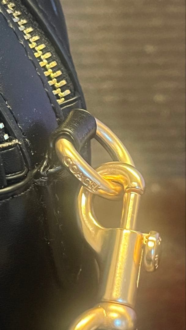 COACH ミニショルダーバッグ ブラック