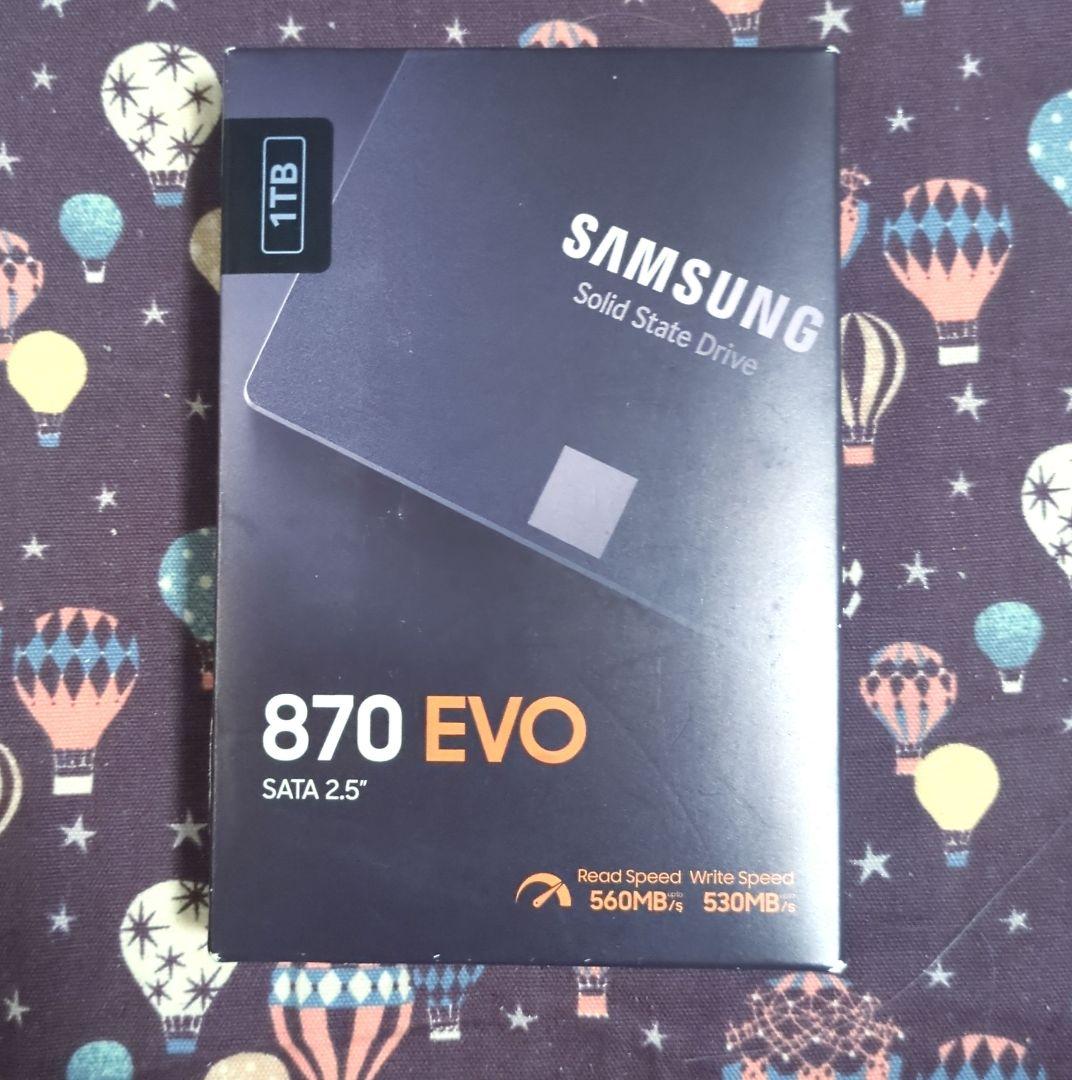内蔵型SSD Samsung 870 EVO 1TB SSD SATA 2.5\