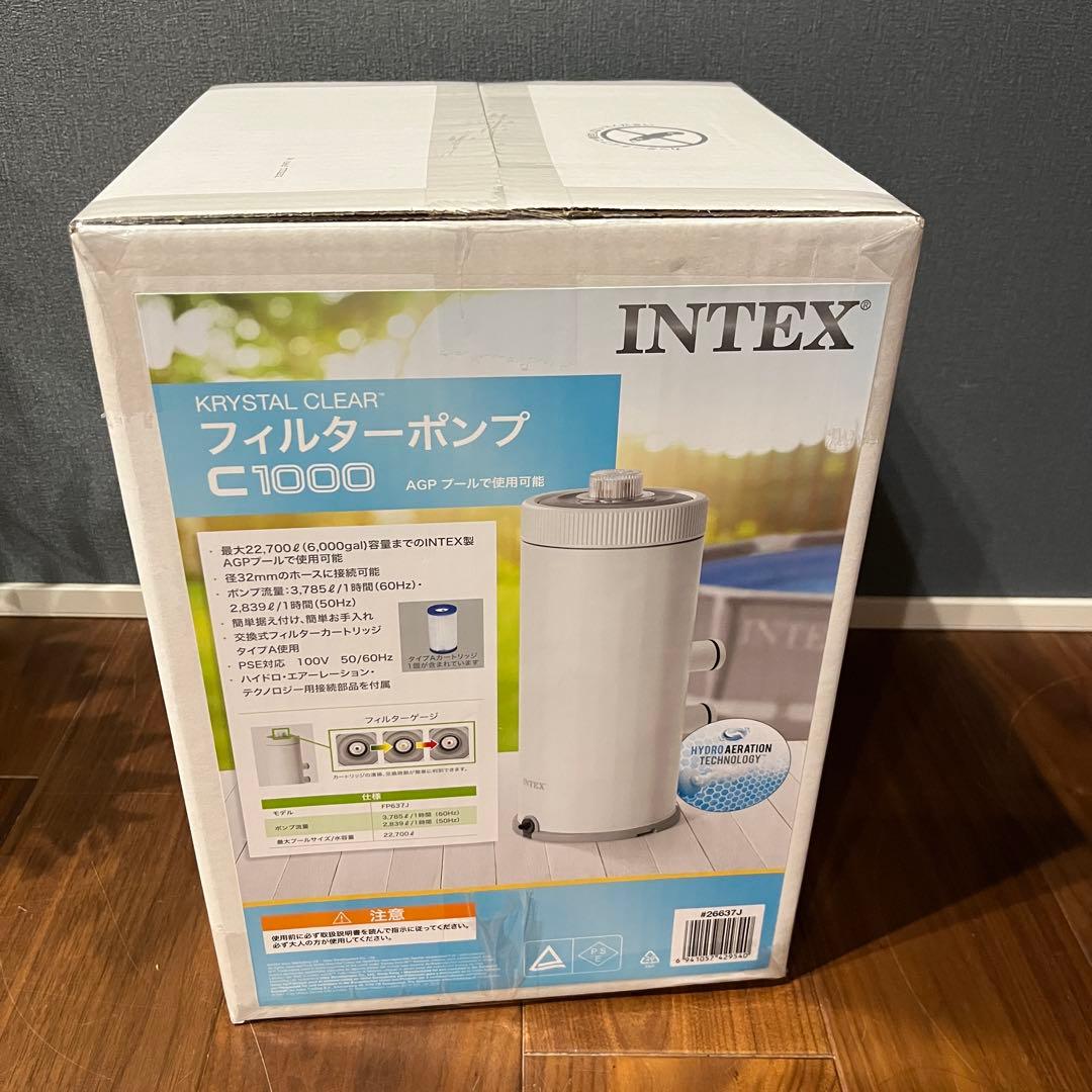 新品未使用 INTEX インテックス フィルターポンプ C1000