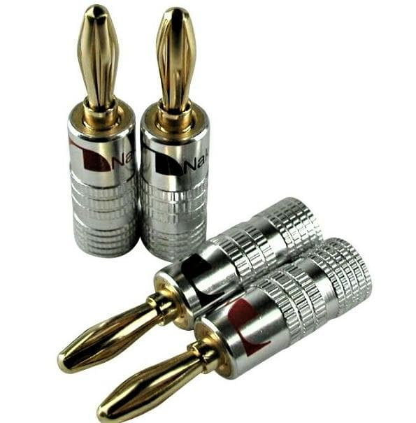 5500α Zonotone ゾノトーン1m2本 ナカミチ新品金バナナプラグ付