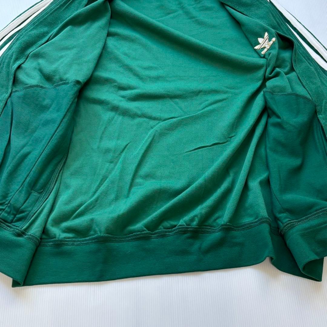 新品 adidas テリー トラックトップ ジャージ トラックジャケット　XL緑