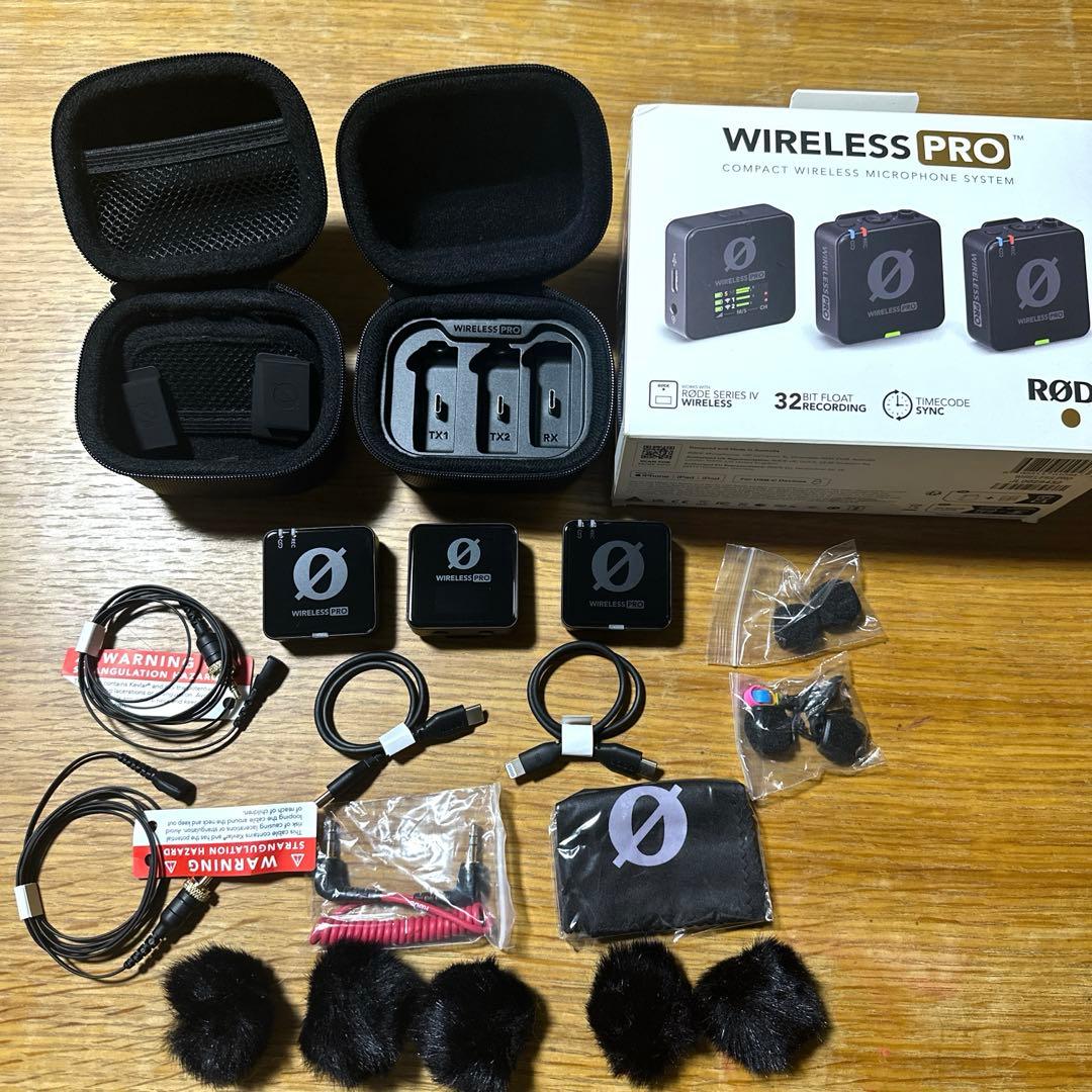 YY　RODE WIRELESS PRO ワイヤレスマイク未使用に近い