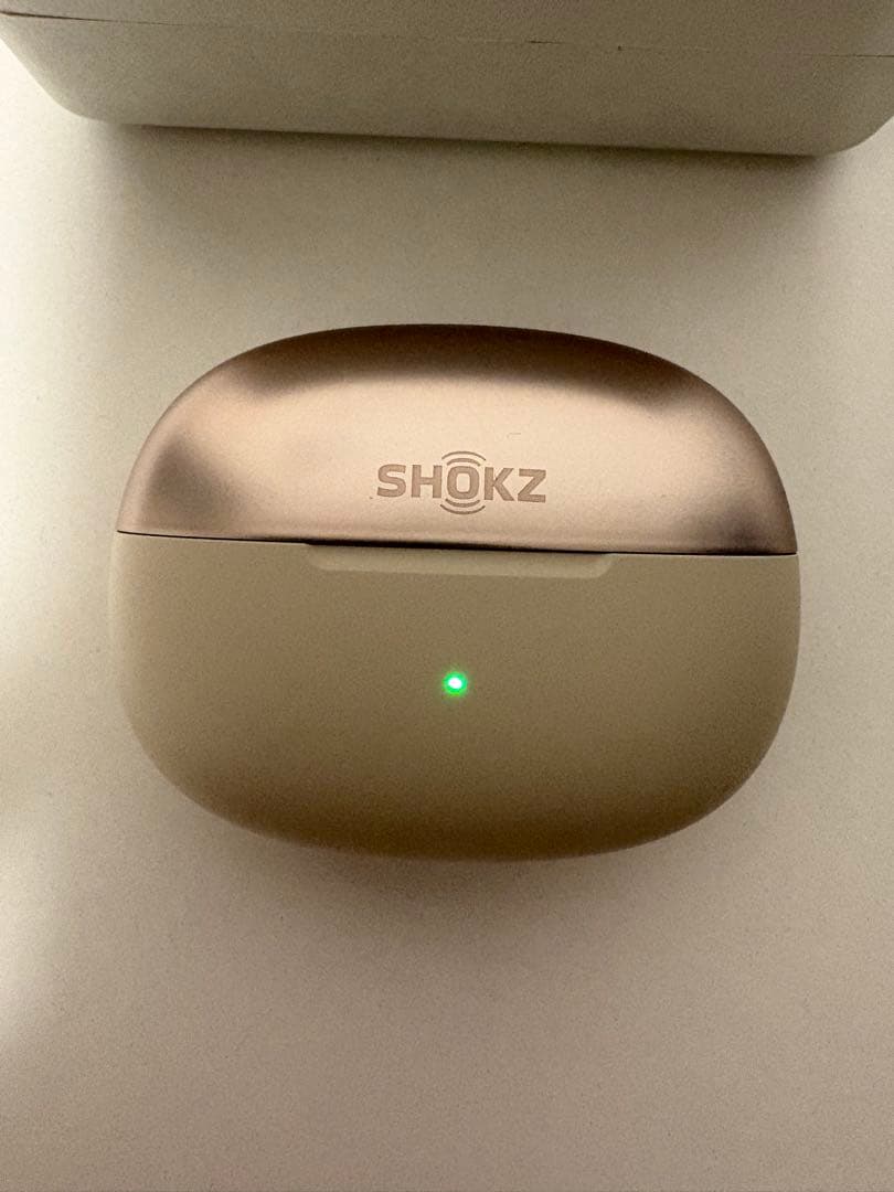 SHOKZ OPENDOTS ONE ワイヤレスイヤホン グレー 充電ケース付き