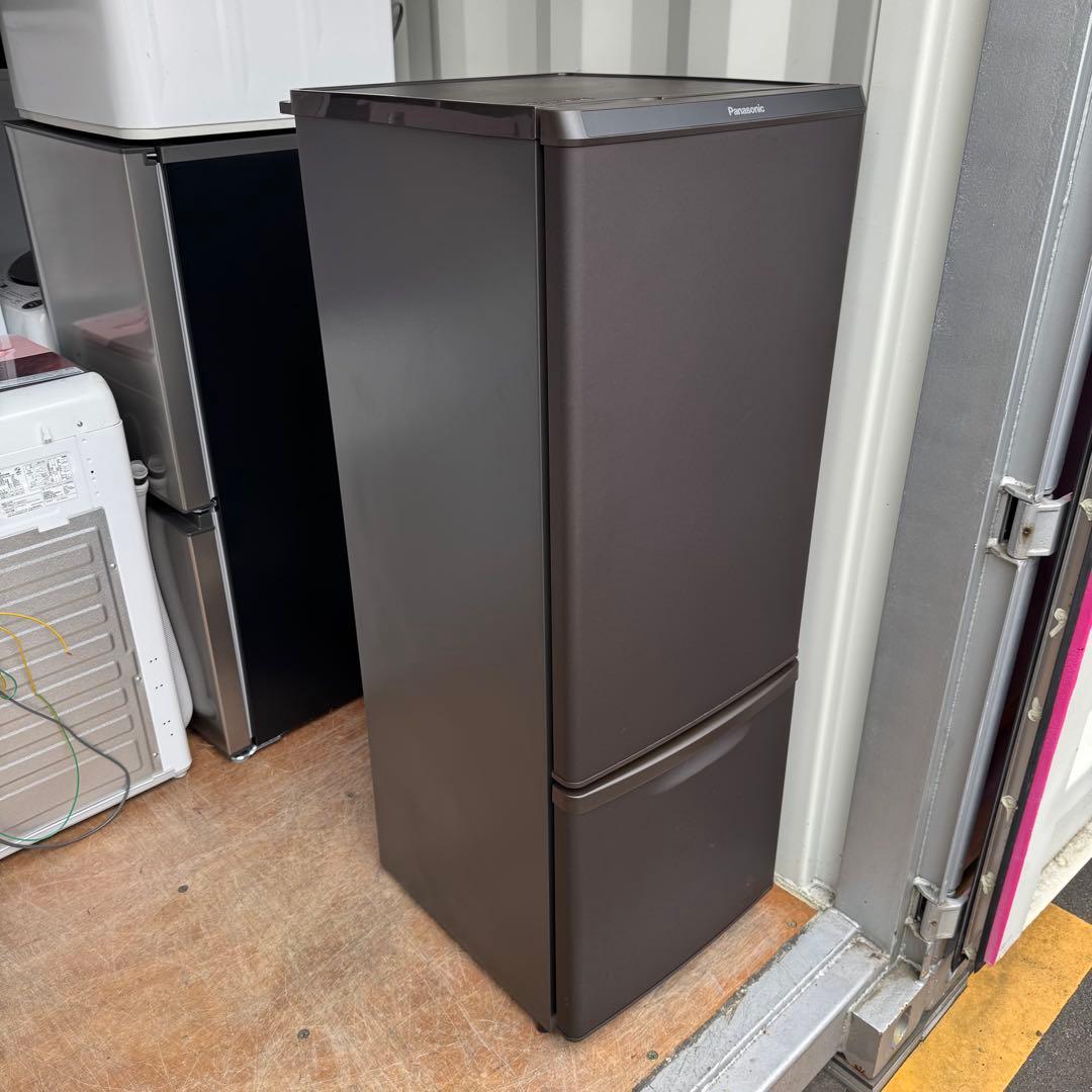 C7424★2021年製美品★パナソニック 冷蔵庫 マットブラウン　一人暮らし