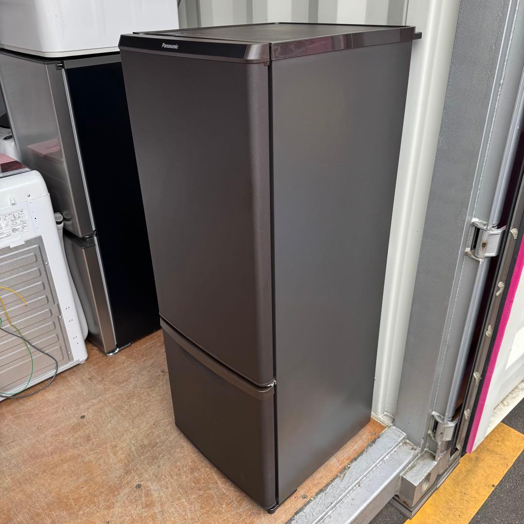 C7424★2021年製美品★パナソニック 冷蔵庫 マットブラウン　一人暮らし