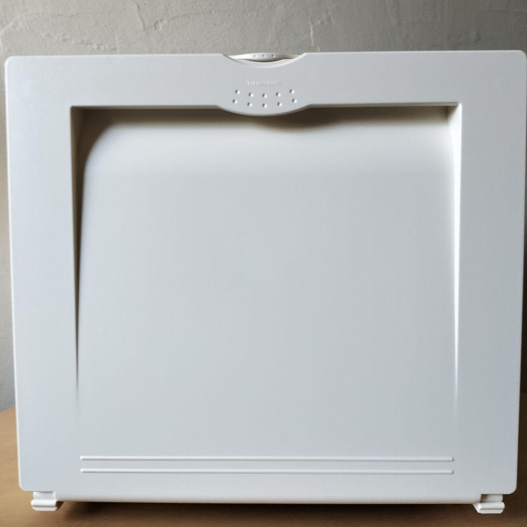 【新品未使用品✨】タッパーウェア　スーパーチェスト・ミニ　２段引出し　ホワイト