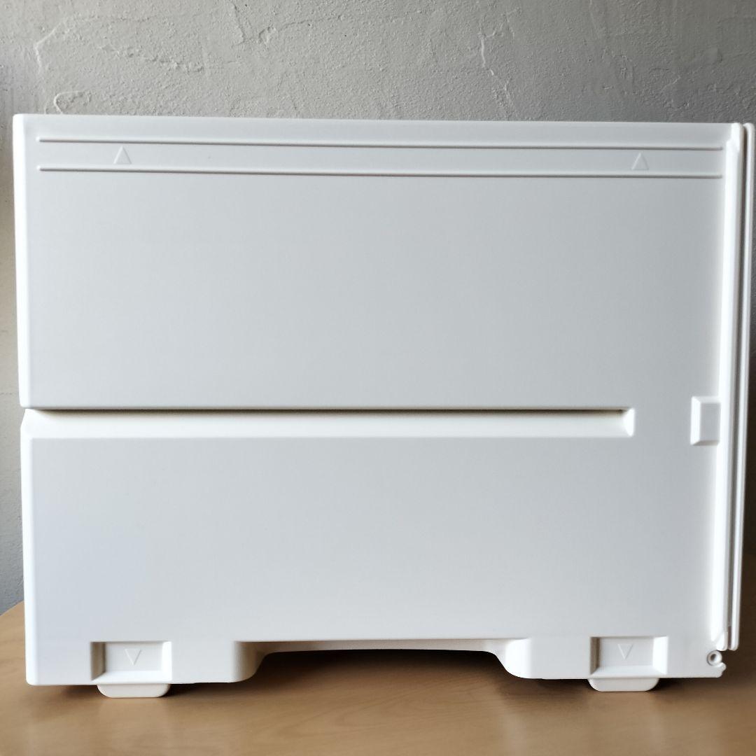 【新品未使用品✨】タッパーウェア　スーパーチェスト・ミニ　２段引出し　ホワイト