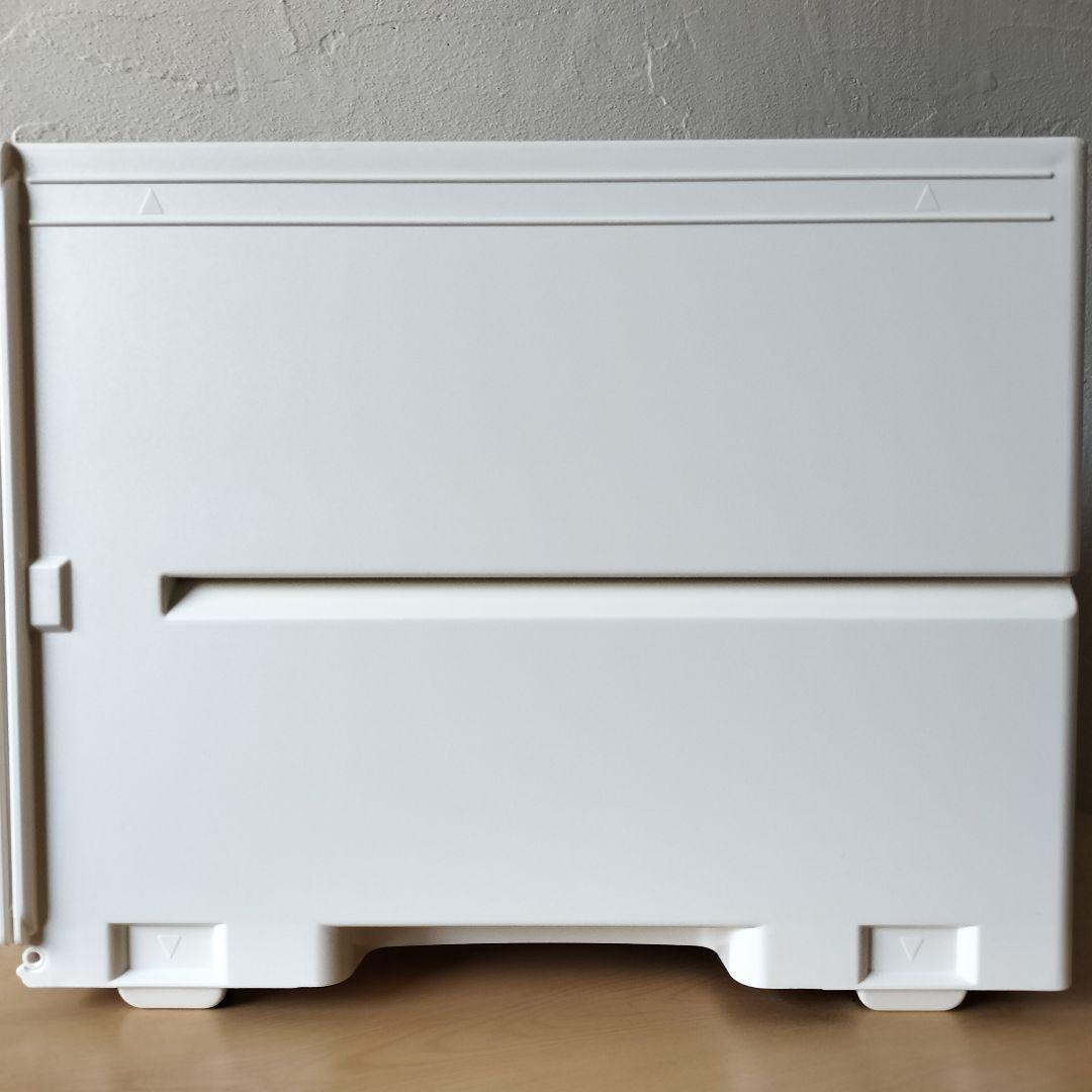 【新品未使用品✨】タッパーウェア　スーパーチェスト・ミニ　２段引出し　ホワイト