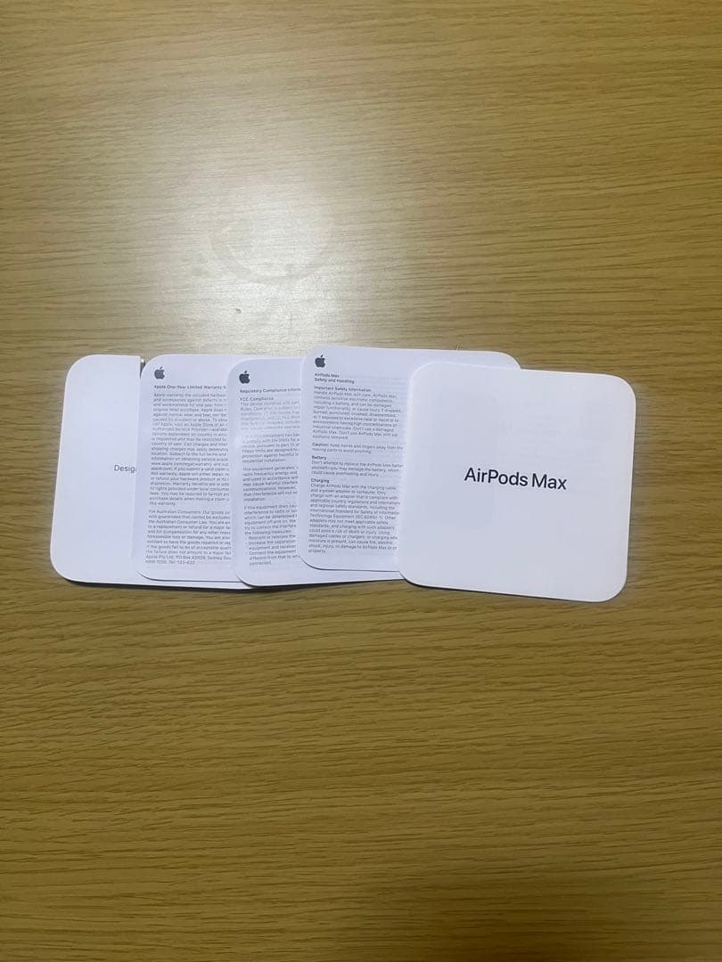 AirPods Max ケース・ケーブル付き　シルバー