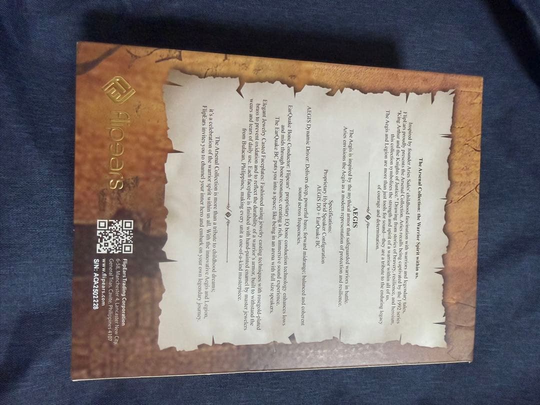 m*u様 flipsears AEGIS イヤホン