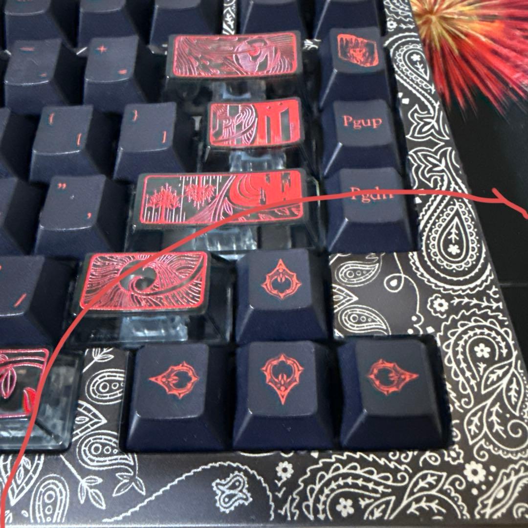 キーボード CYBER BOARD R4 Paisley