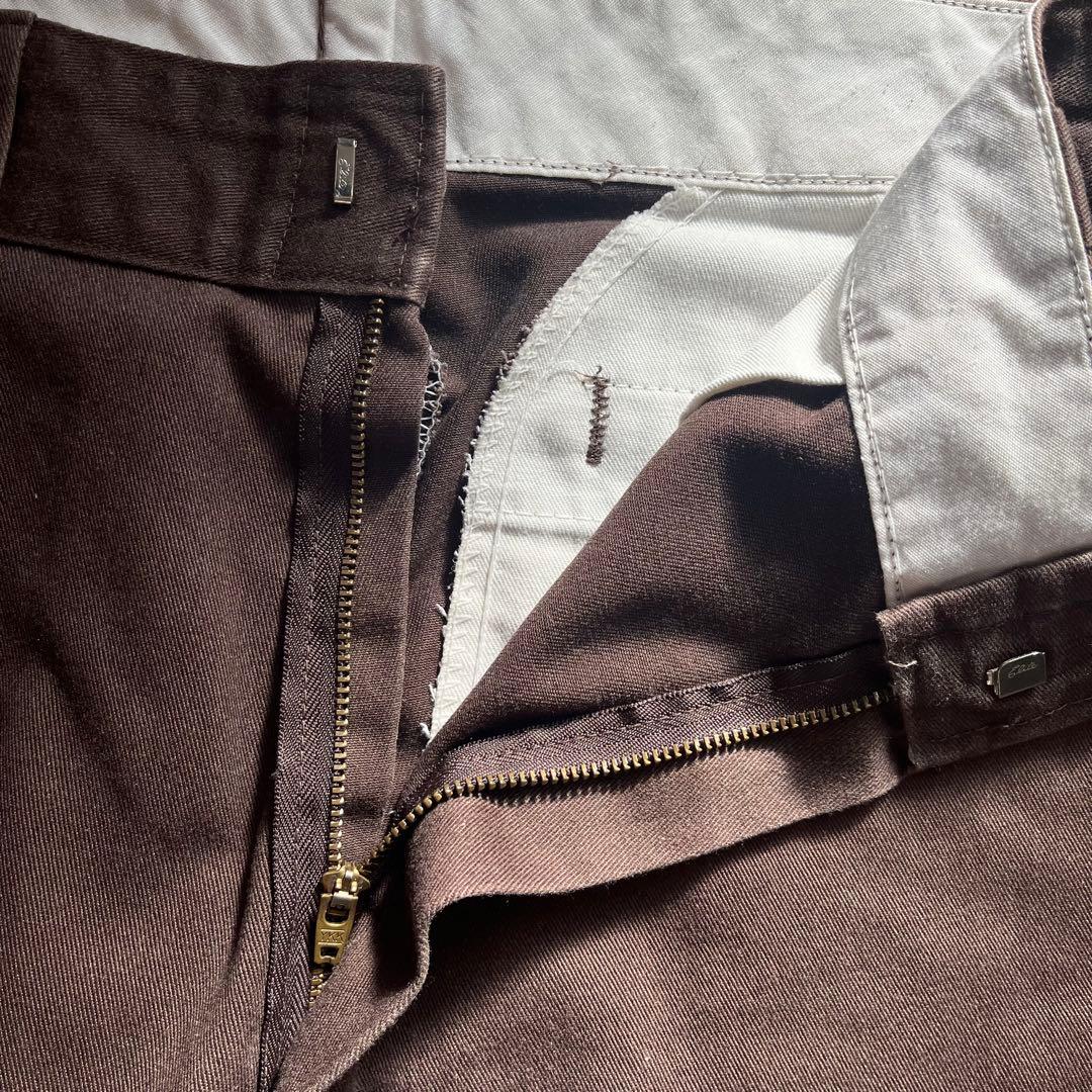 made in usa dickies 874 brown W34L29チビタグ