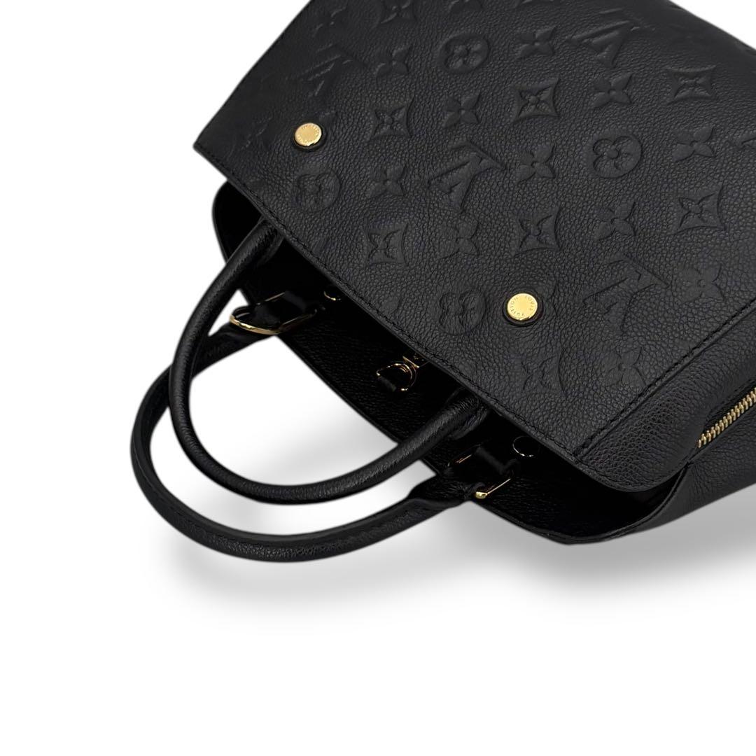 未使用級　ルイヴィトン　モノグラム　アンプラント　モンテーニュBB ハンドバッグ