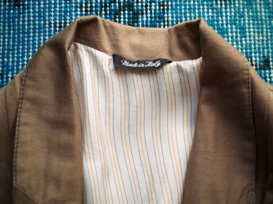 ジャケット・アウター 80s ITALY cropped design cotton jacket