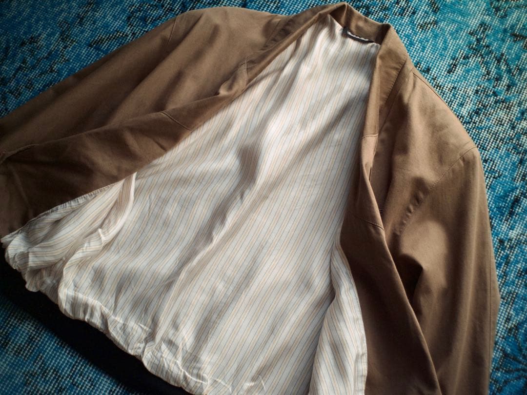 ジャケット・アウター 80s ITALY cropped design cotton jacket