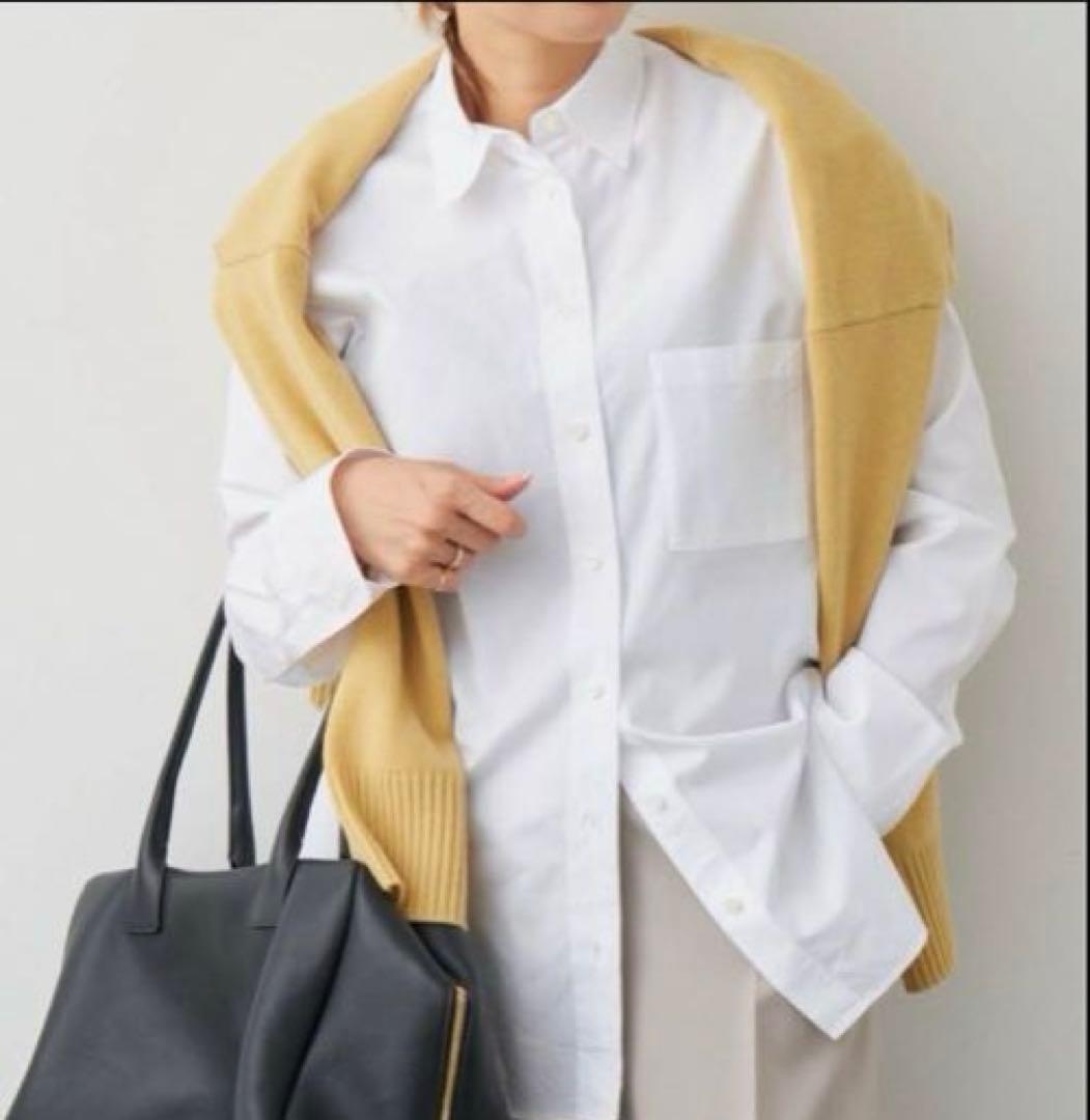 新品✨EVERYDAY I LIKE WASH シャツ　襟ワイヤー