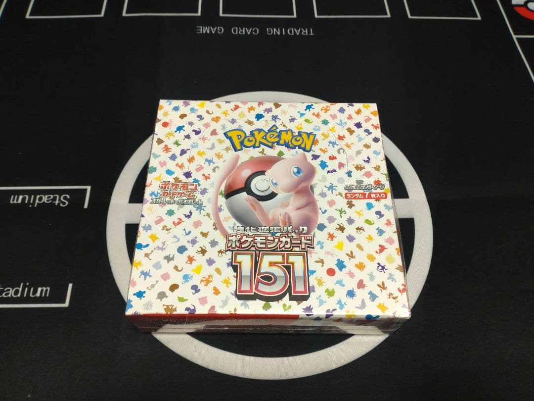 ポケモンカード 151 1box 新品未開封 シュリンク付き