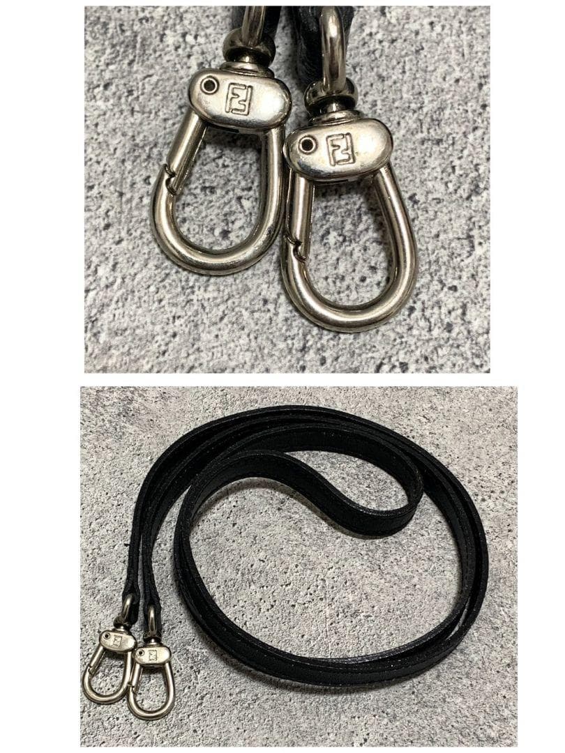 希少 フェンディ FENDI バニティバッグ レザー 2way ハンドバッグ