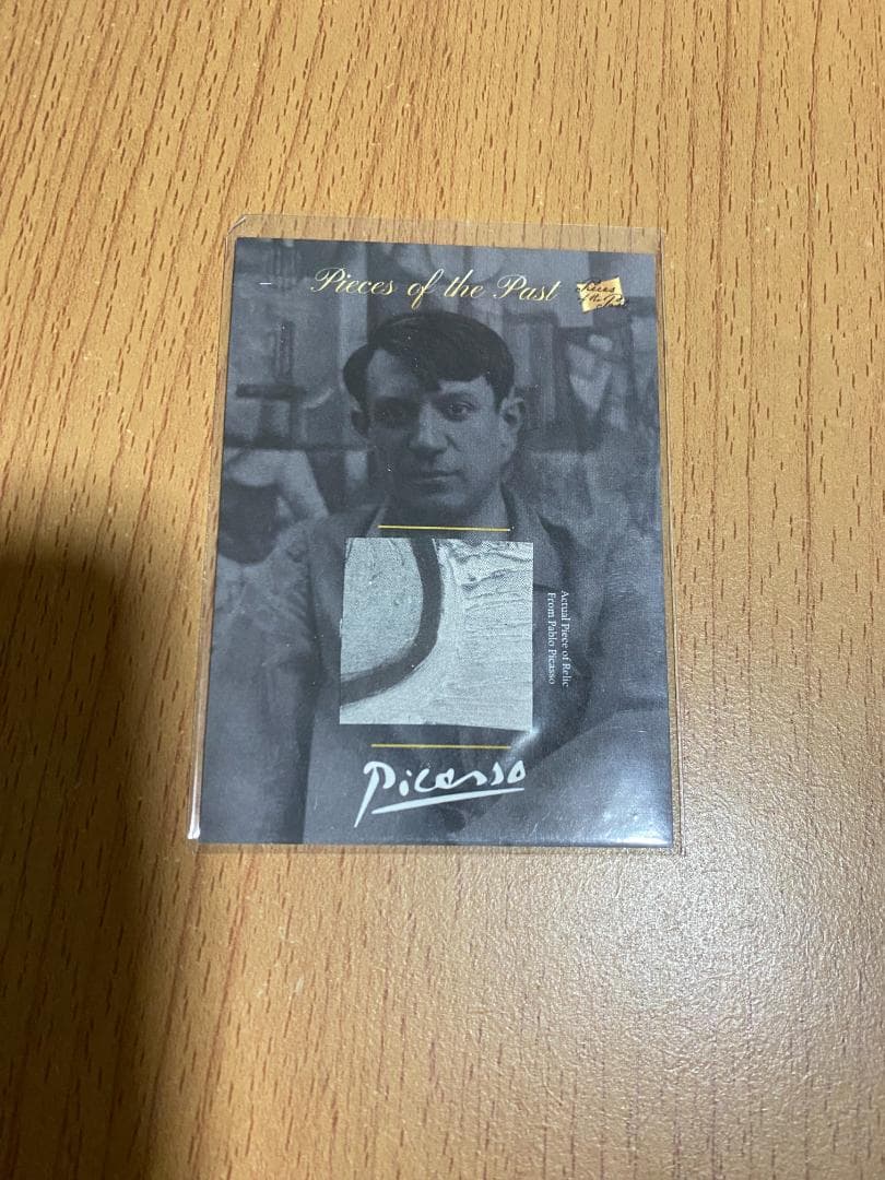 超貴重！パブロ・ピカソのレリックカード Pablo Ruiz Picasso