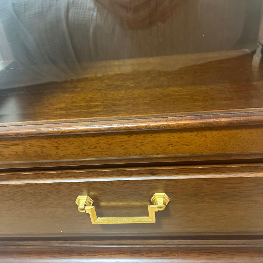 マルニ　地中海シリーズ　キュリオケース　リビング収納　マルニ木工　ショーケース