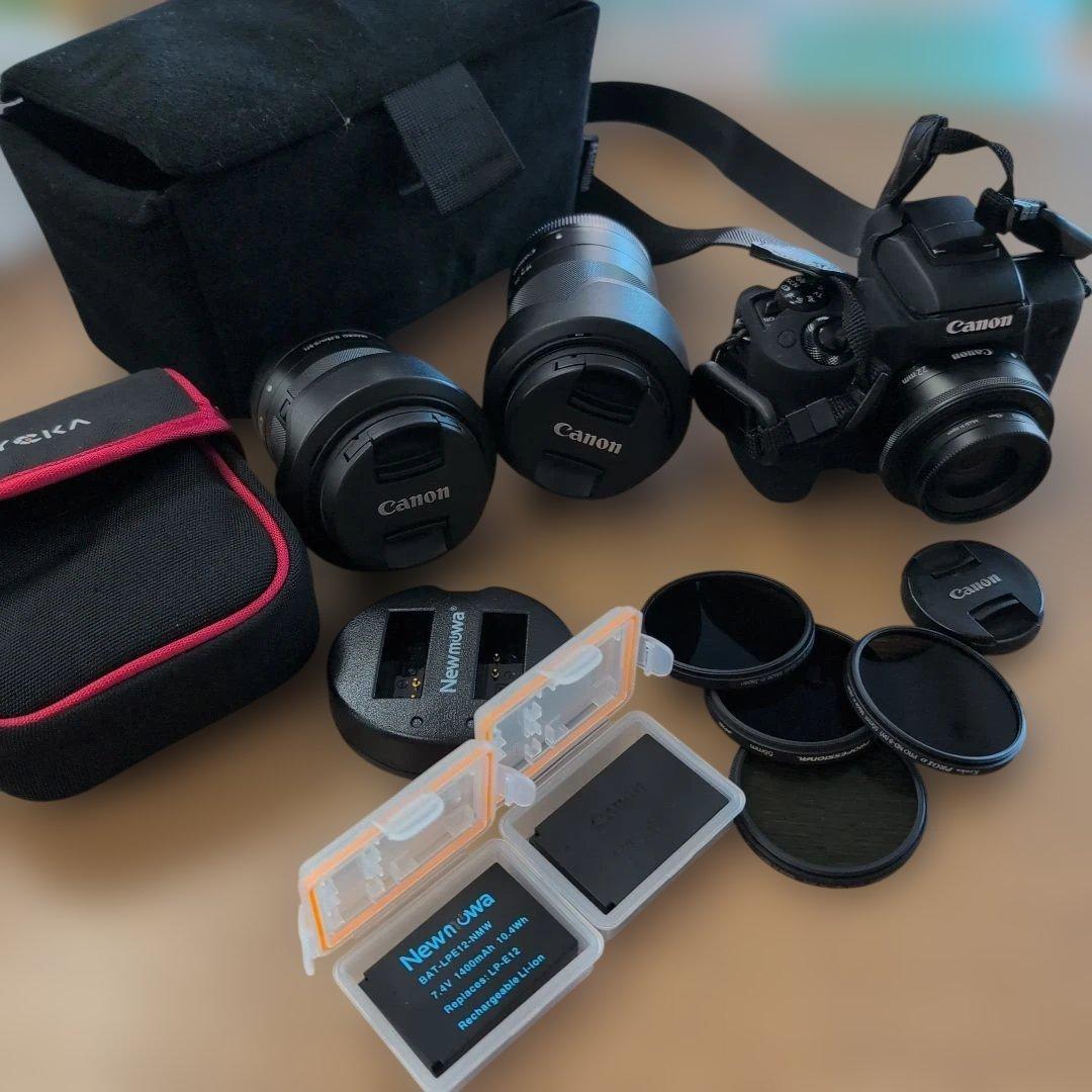 最終値下げ‼️632 Canon EOS M デジタル一眼レフカメラセット